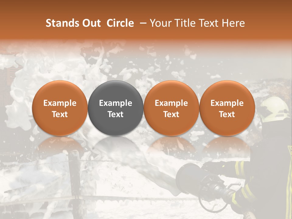Rescue Barn Oxygen PowerPoint Template
