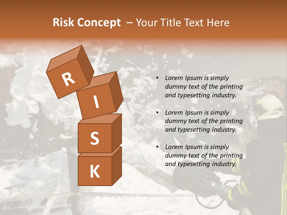 Rescue Barn Oxygen PowerPoint Template