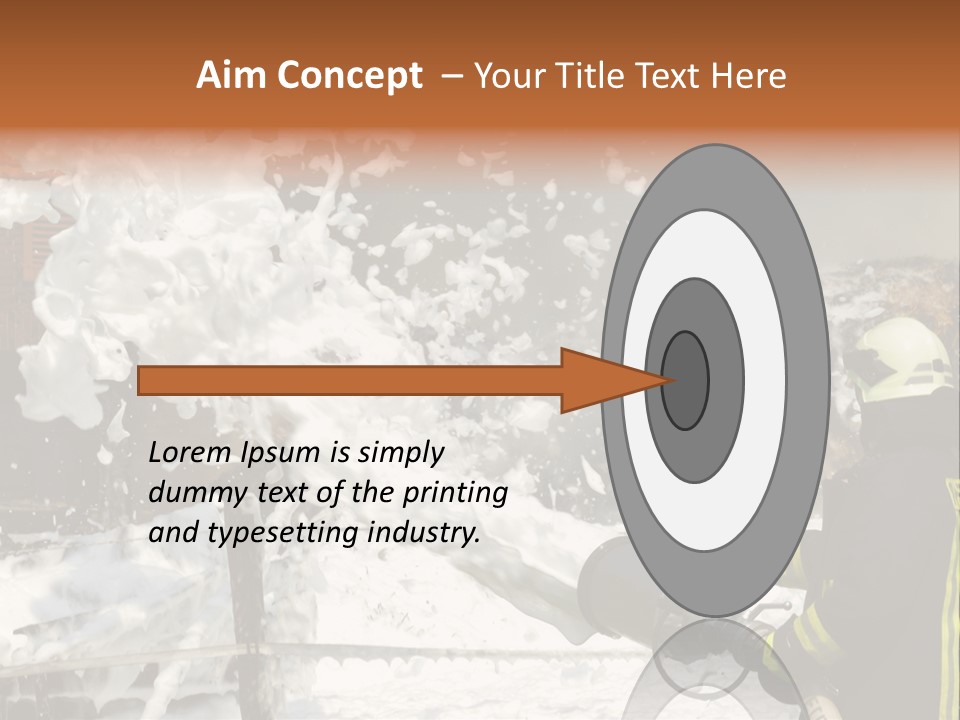 Rescue Barn Oxygen PowerPoint Template