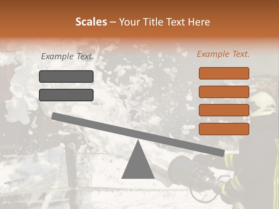 Rescue Barn Oxygen PowerPoint Template