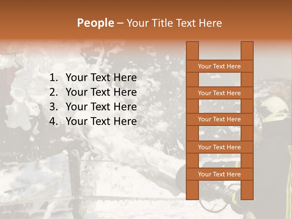 Rescue Barn Oxygen PowerPoint Template