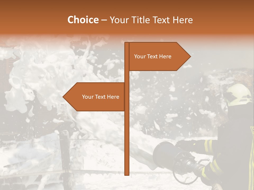 Rescue Barn Oxygen PowerPoint Template