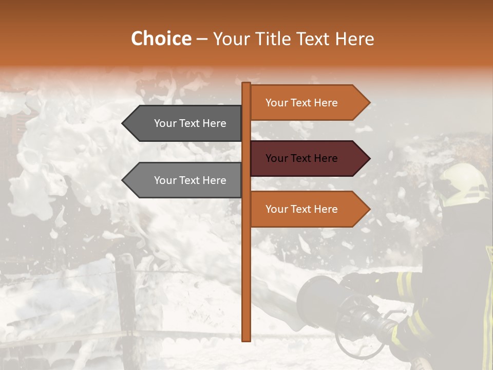 Rescue Barn Oxygen PowerPoint Template
