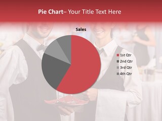 Businesswoman  Buffet PowerPoint Template