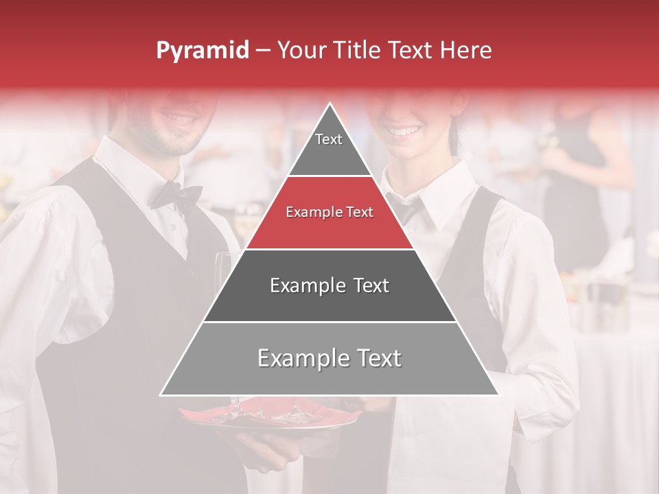 Businesswoman  Buffet PowerPoint Template