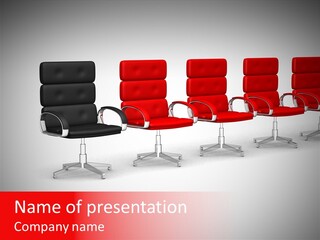 Contemporary Conference Leather PowerPoint Template