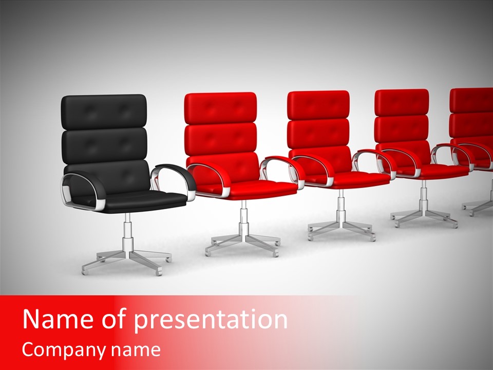 Contemporary Conference Leather PowerPoint Template