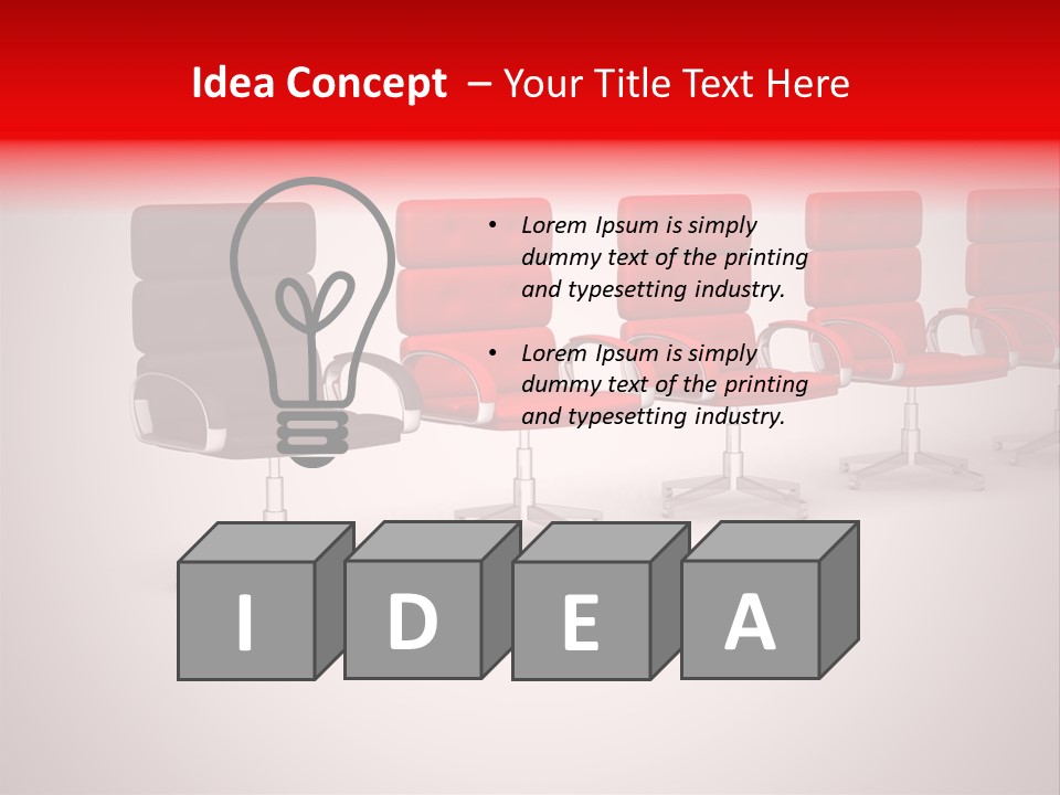 Contemporary Conference Leather PowerPoint Template