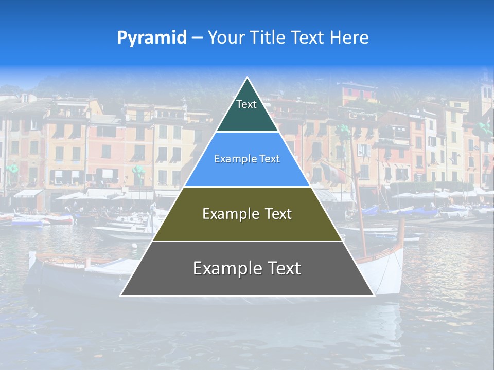 Boat Luxury Landscape PowerPoint Template