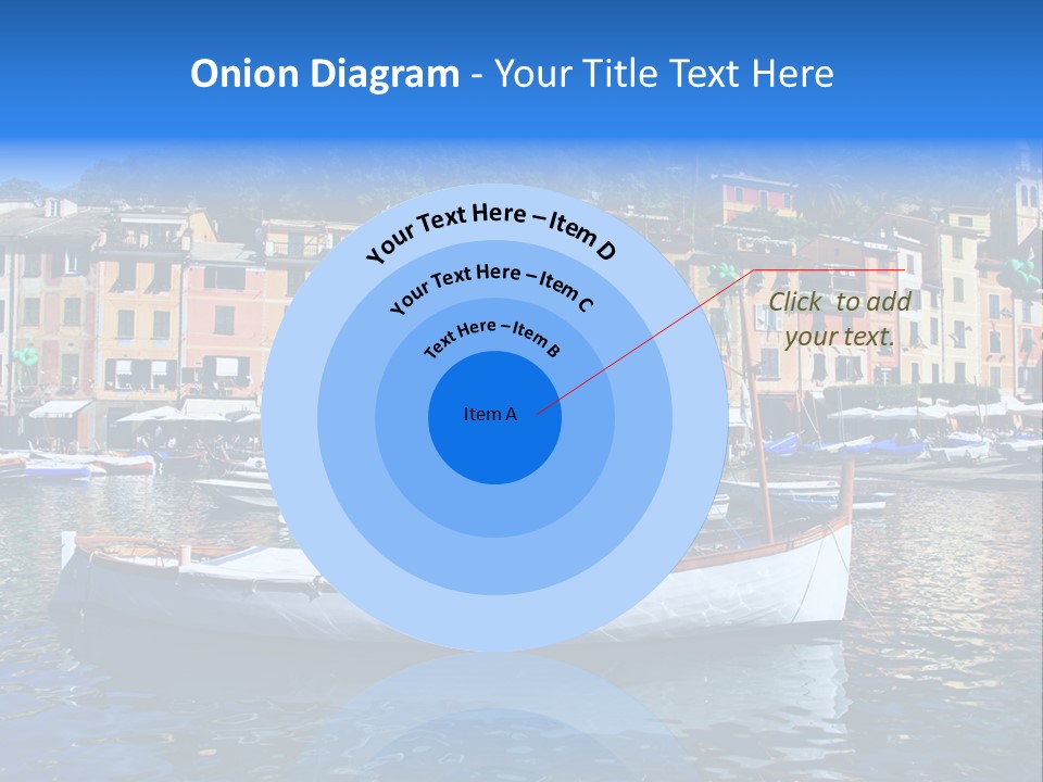 Boat Luxury Landscape PowerPoint Template