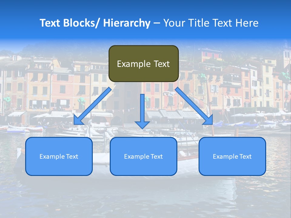 Boat Luxury Landscape PowerPoint Template