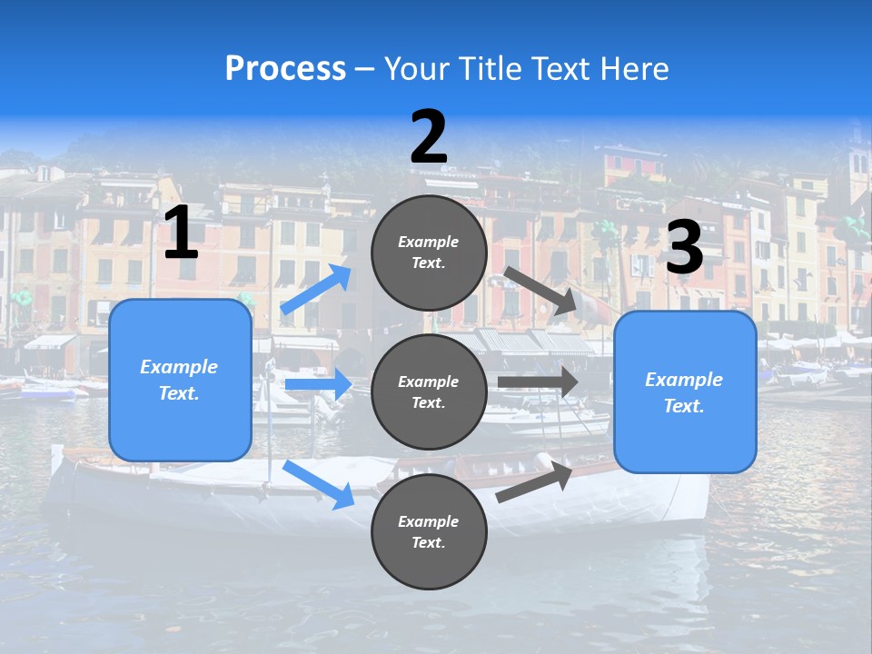Boat Luxury Landscape PowerPoint Template