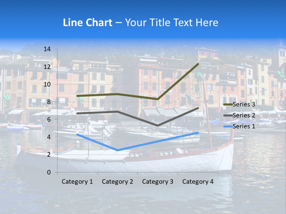 Boat Luxury Landscape PowerPoint Template