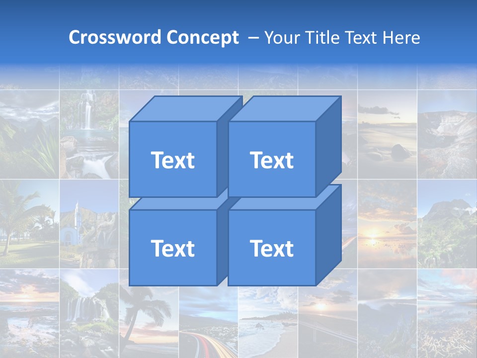 Mountain Assemblage Preservation PowerPoint Template