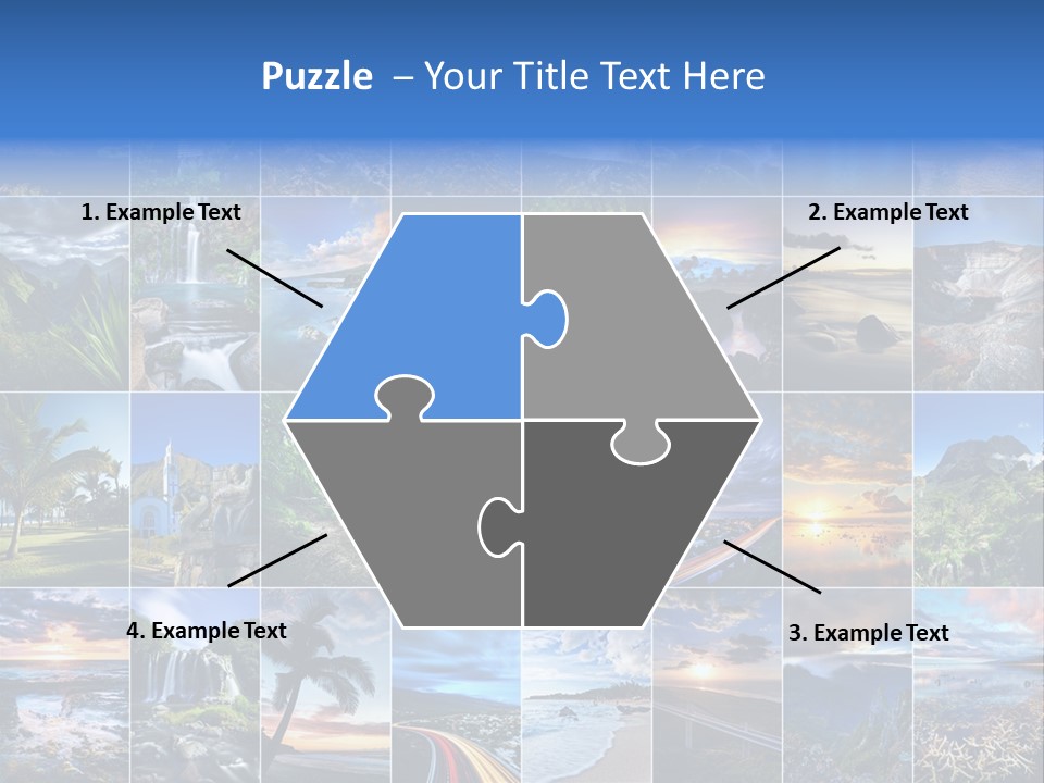 Mountain Assemblage Preservation PowerPoint Template