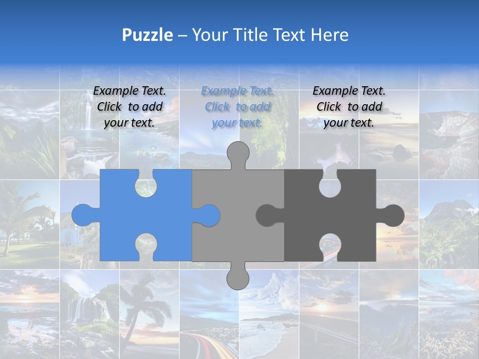 Mountain Assemblage Preservation PowerPoint Template