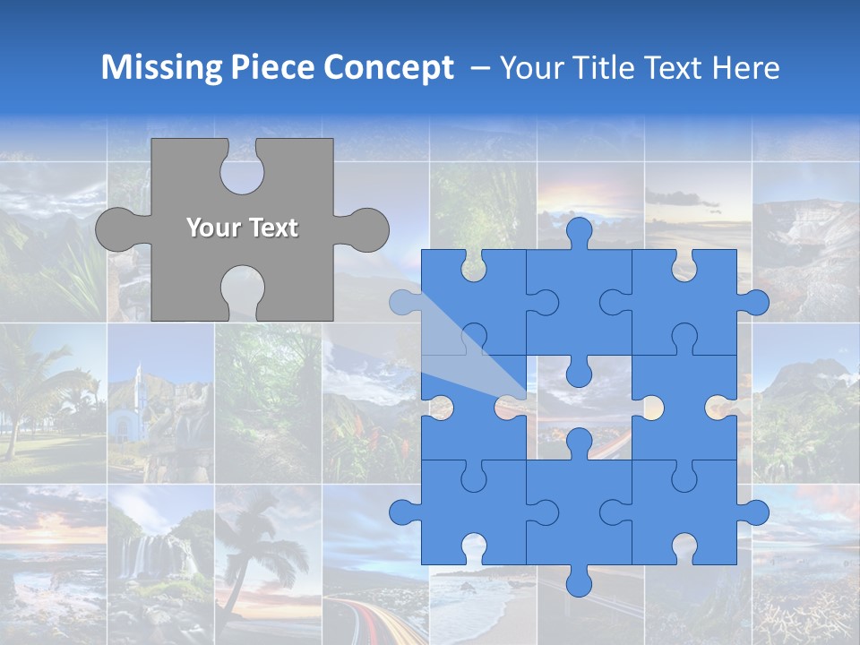 Mountain Assemblage Preservation PowerPoint Template