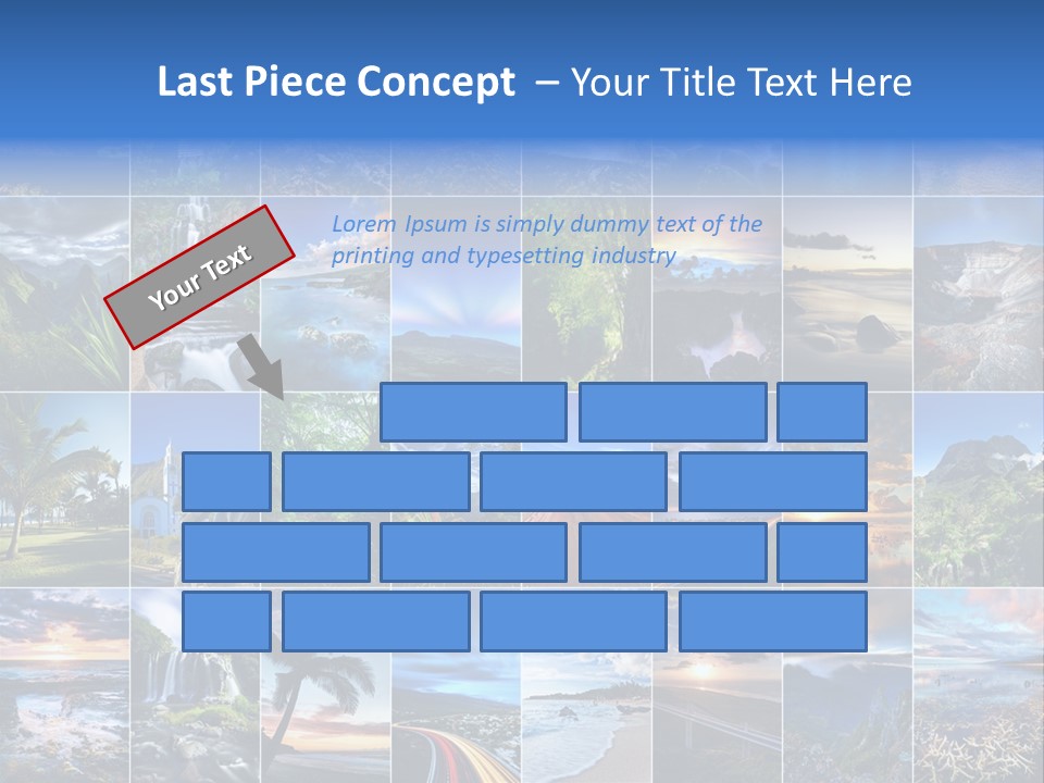 Mountain Assemblage Preservation PowerPoint Template