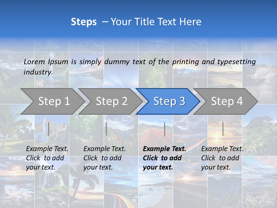 Mountain Assemblage Preservation PowerPoint Template