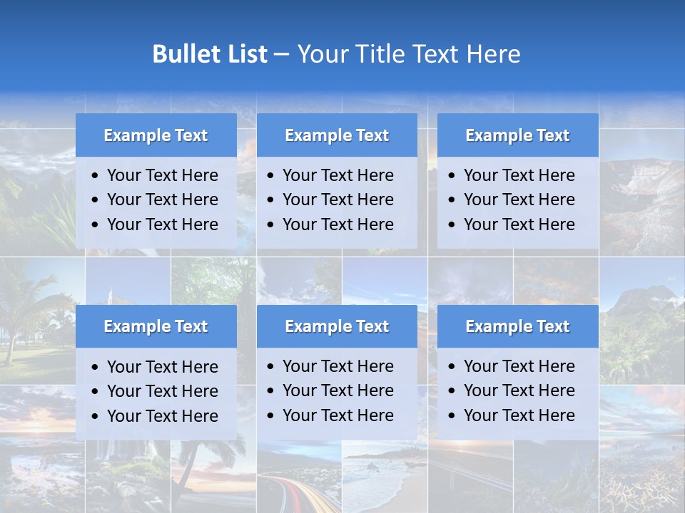 Mountain Assemblage Preservation PowerPoint Template