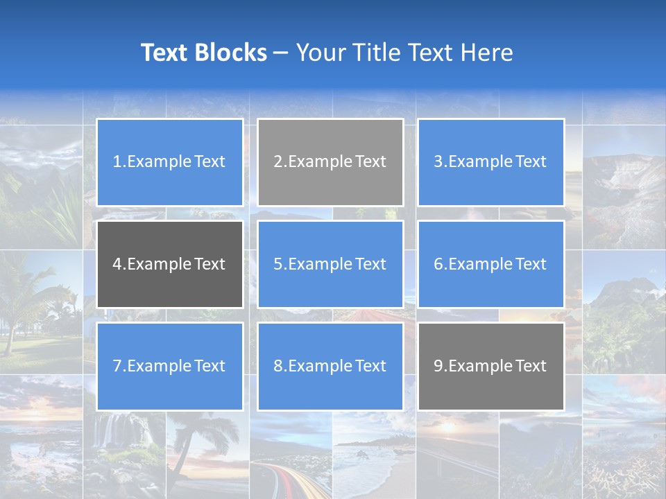 Mountain Assemblage Preservation PowerPoint Template