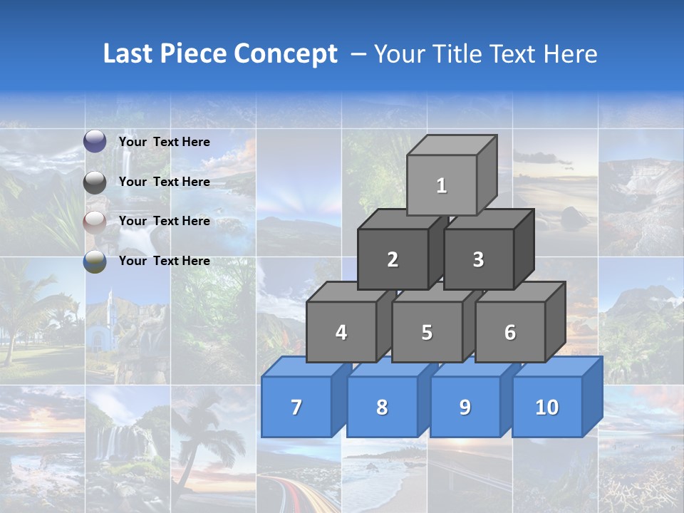 Mountain Assemblage Preservation PowerPoint Template