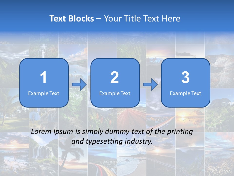 Mountain Assemblage Preservation PowerPoint Template