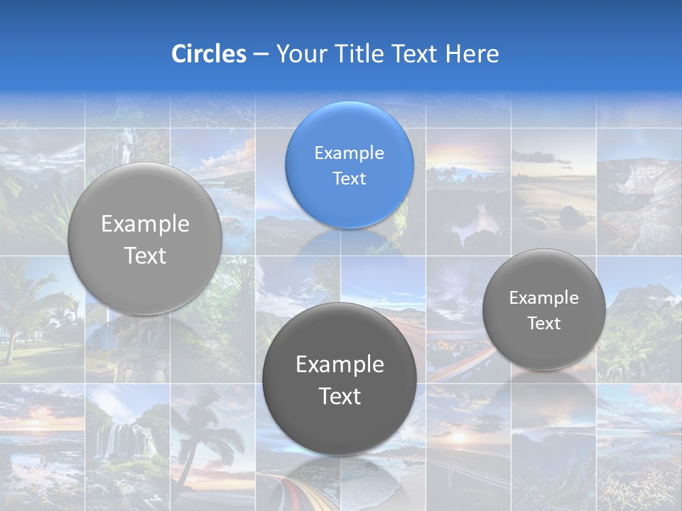 Mountain Assemblage Preservation PowerPoint Template