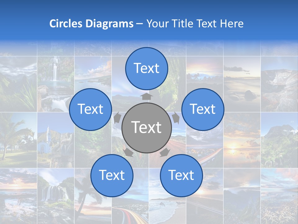 Mountain Assemblage Preservation PowerPoint Template