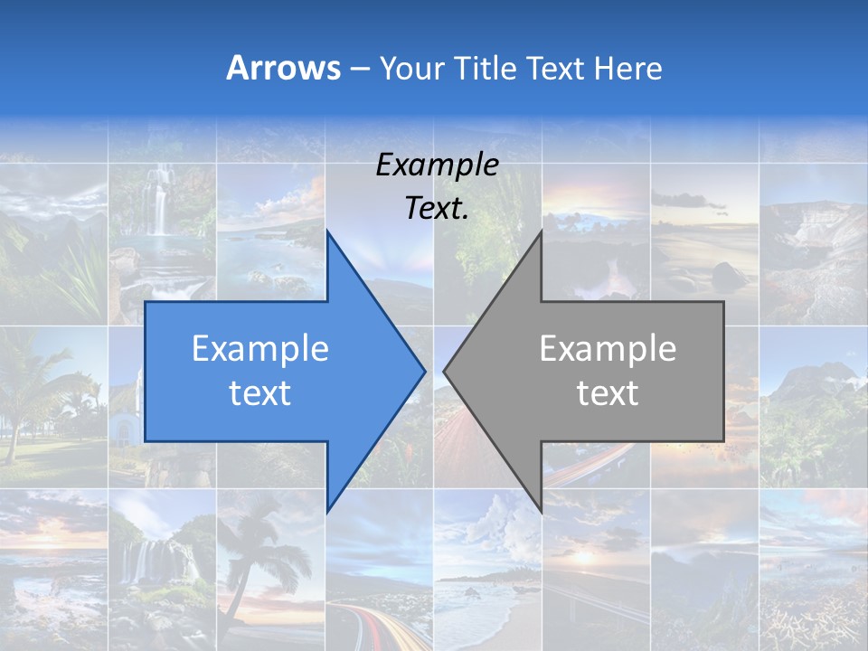 Mountain Assemblage Preservation PowerPoint Template