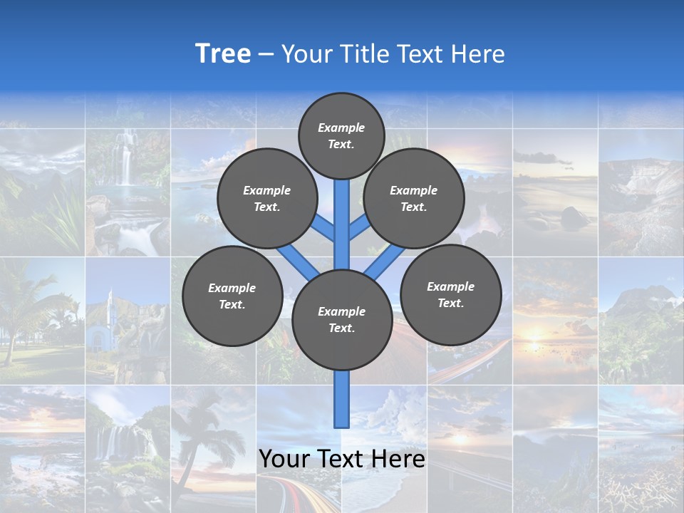Mountain Assemblage Preservation PowerPoint Template