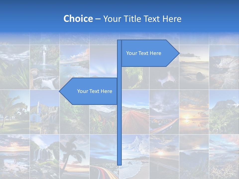 Mountain Assemblage Preservation PowerPoint Template