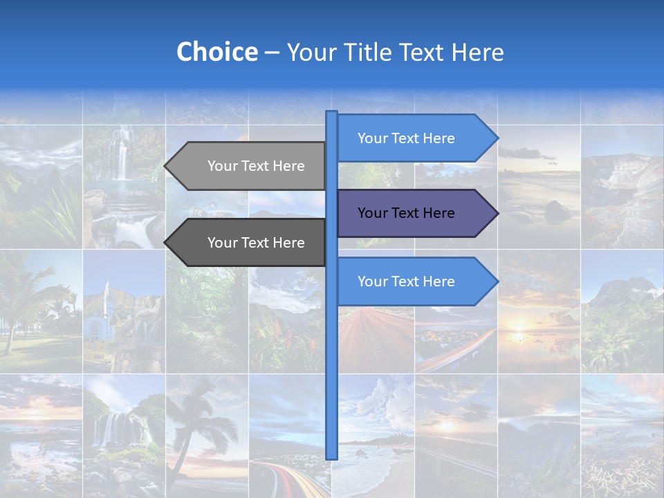 Mountain Assemblage Preservation PowerPoint Template