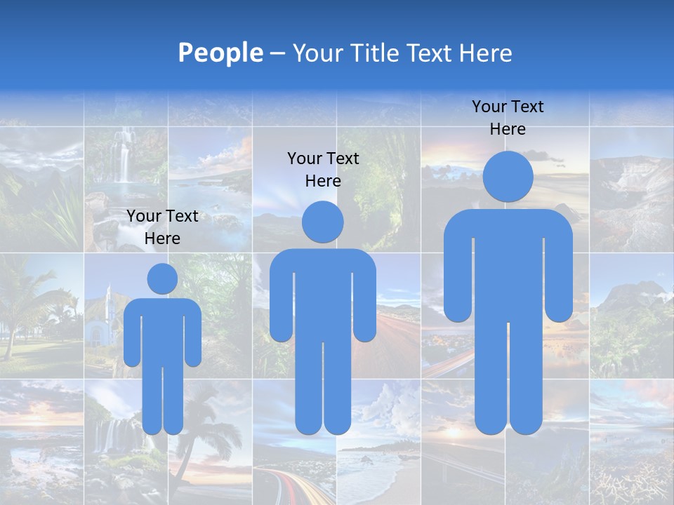 Mountain Assemblage Preservation PowerPoint Template