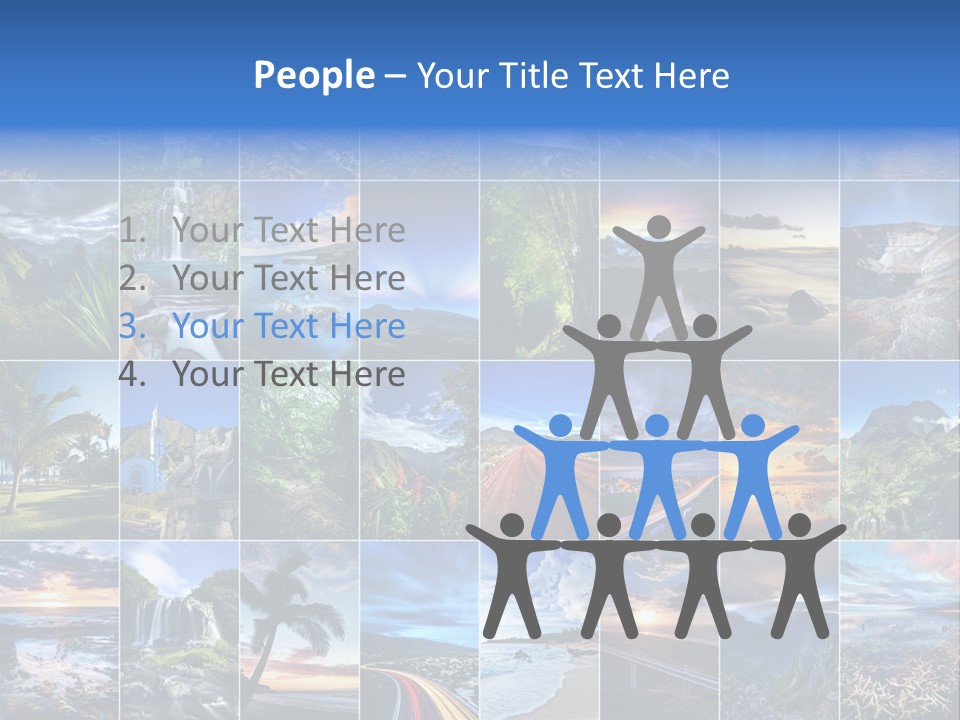 Mountain Assemblage Preservation PowerPoint Template