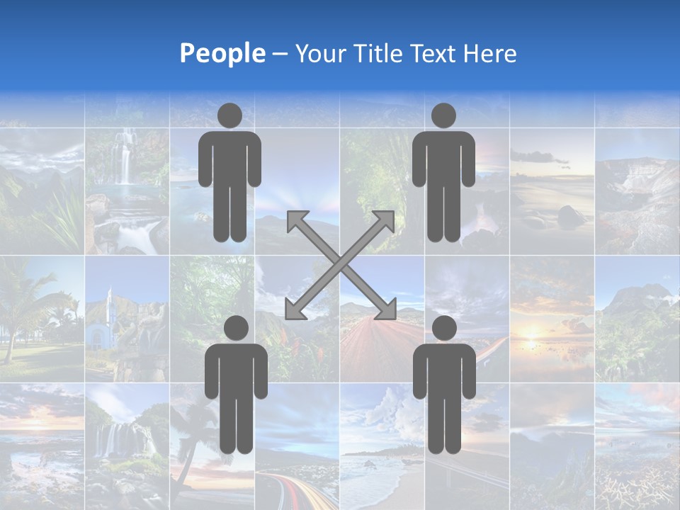 Mountain Assemblage Preservation PowerPoint Template