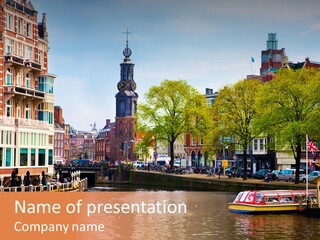 Spring Netherlands Travel PowerPoint Template