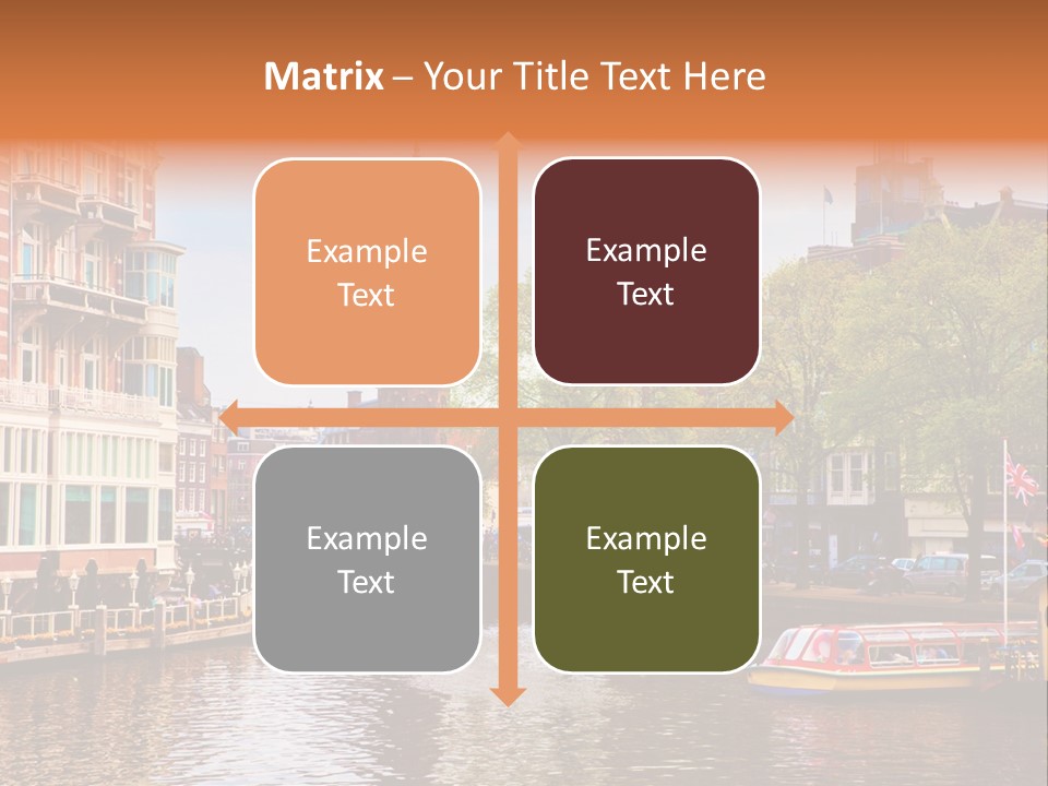 Spring Netherlands Travel PowerPoint Template