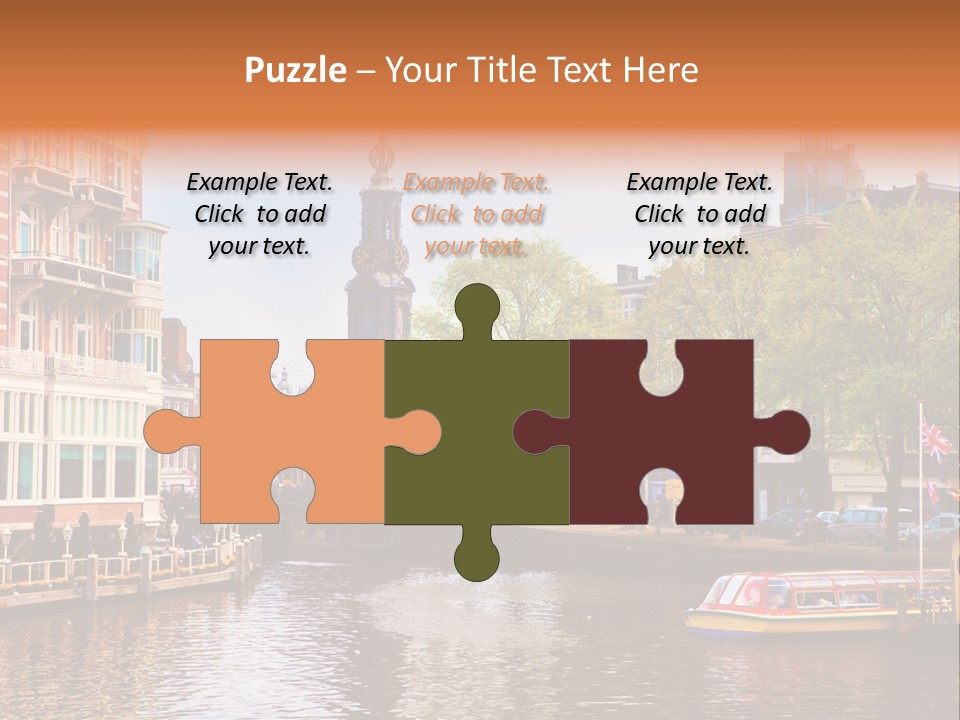 Spring Netherlands Travel PowerPoint Template