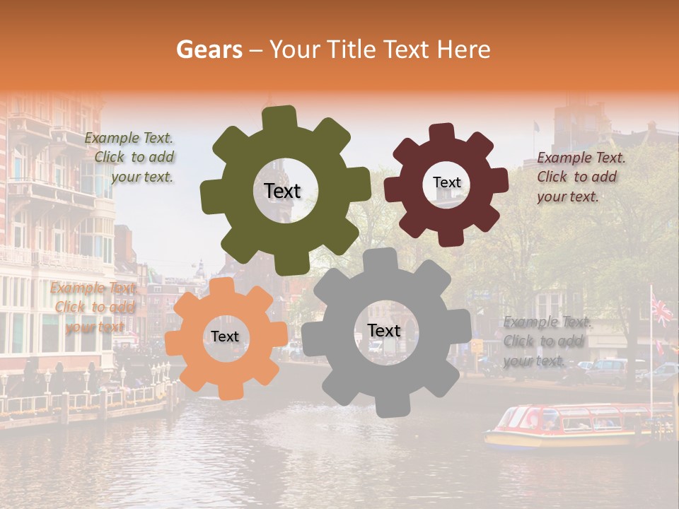 Spring Netherlands Travel PowerPoint Template