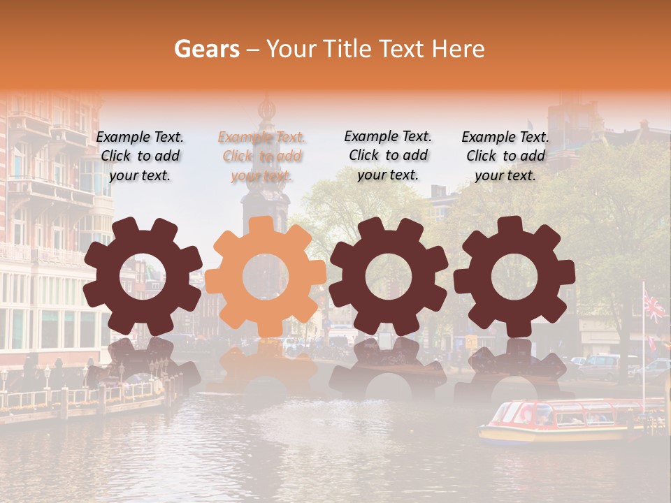 Spring Netherlands Travel PowerPoint Template