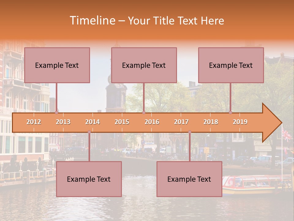Spring Netherlands Travel PowerPoint Template