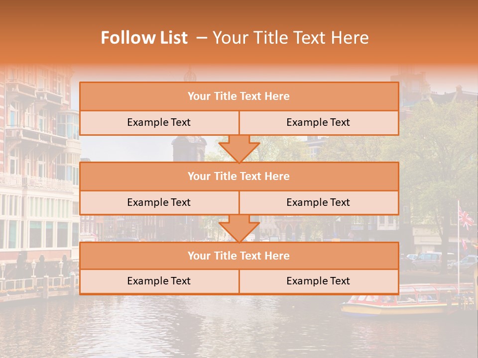 Spring Netherlands Travel PowerPoint Template