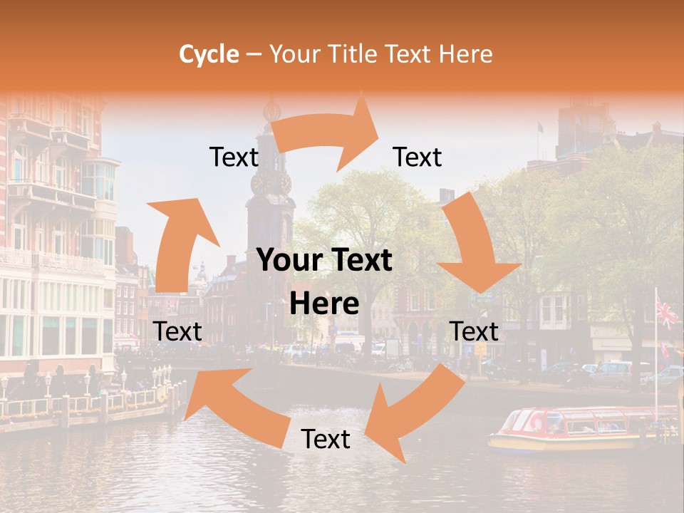 Spring Netherlands Travel PowerPoint Template