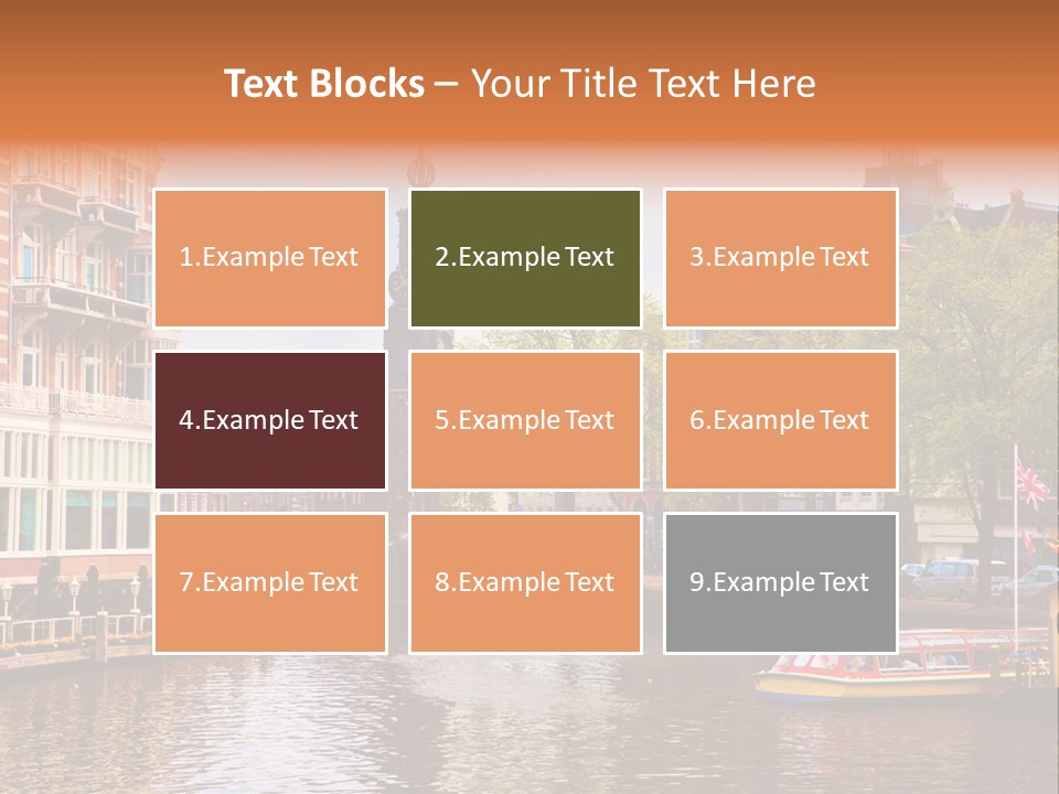 Spring Netherlands Travel PowerPoint Template