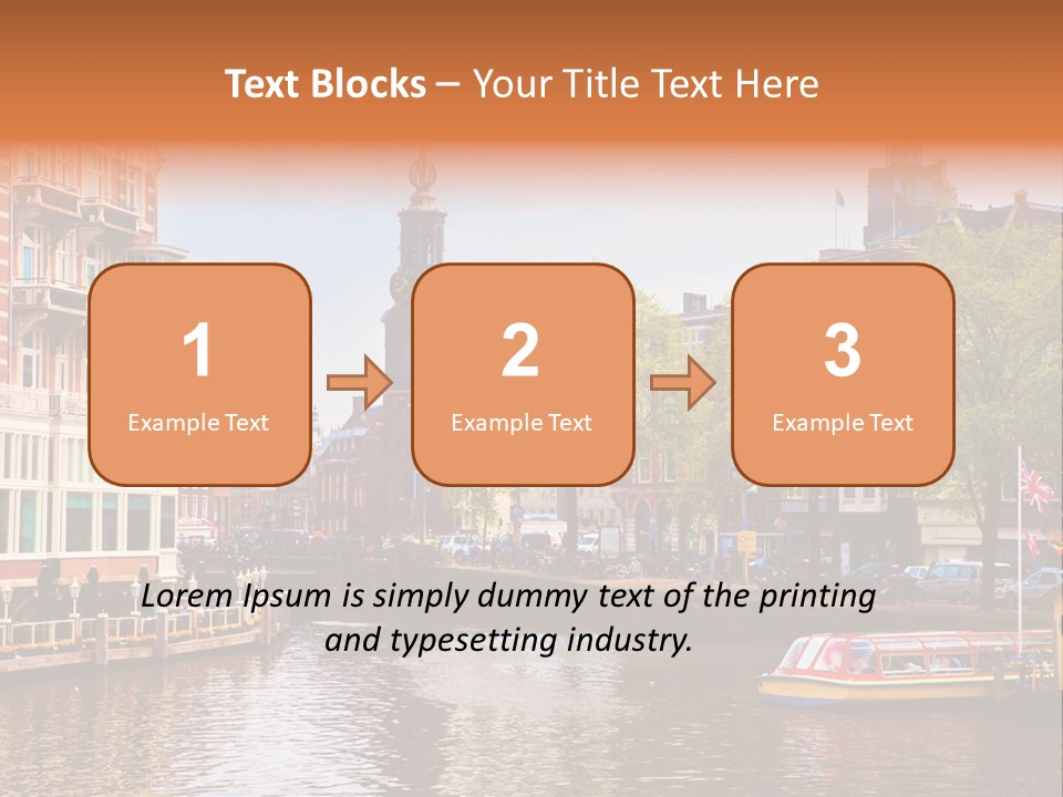 Spring Netherlands Travel PowerPoint Template