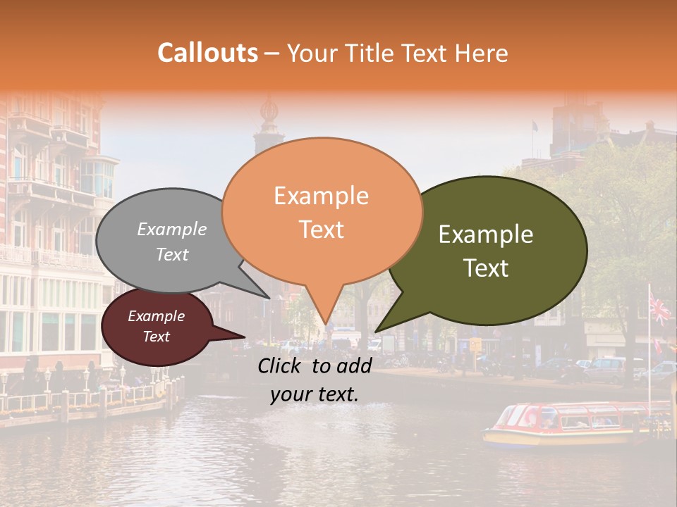 Spring Netherlands Travel PowerPoint Template