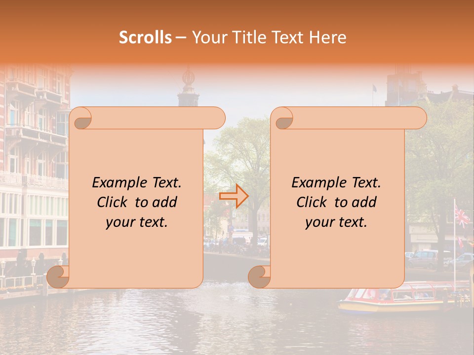 Spring Netherlands Travel PowerPoint Template