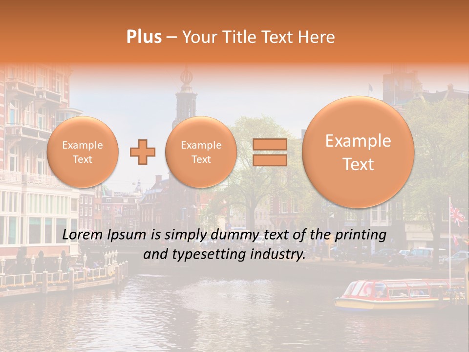 Spring Netherlands Travel PowerPoint Template