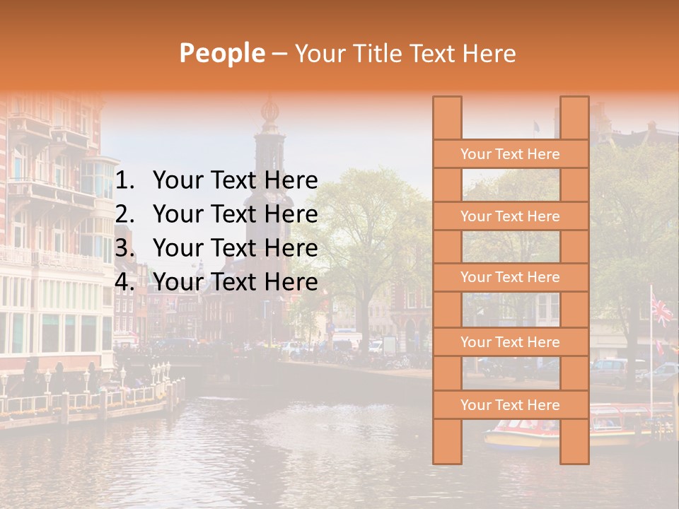 Spring Netherlands Travel PowerPoint Template